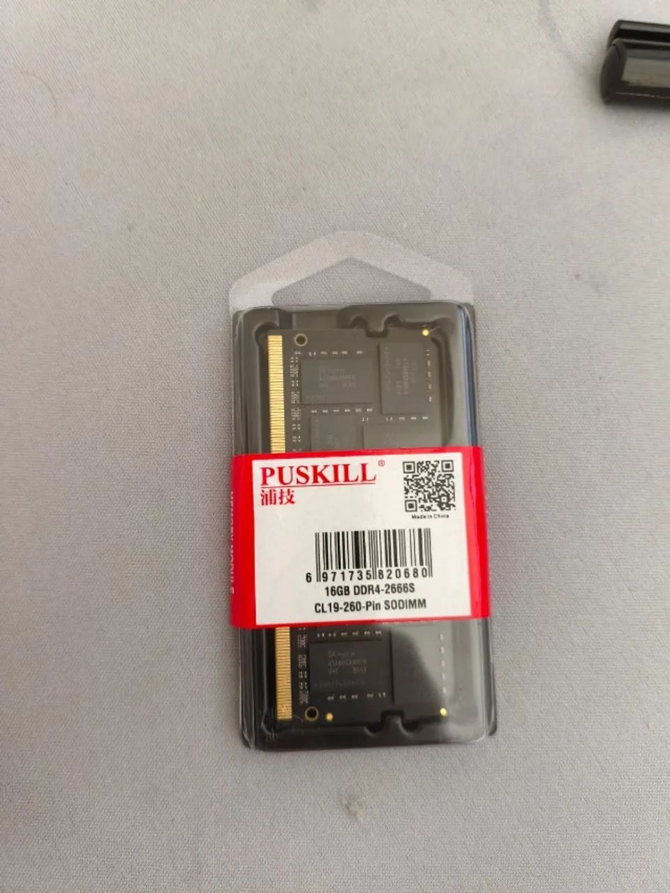 Memória RAM 16gb ddr4 2666mhz para Notebook