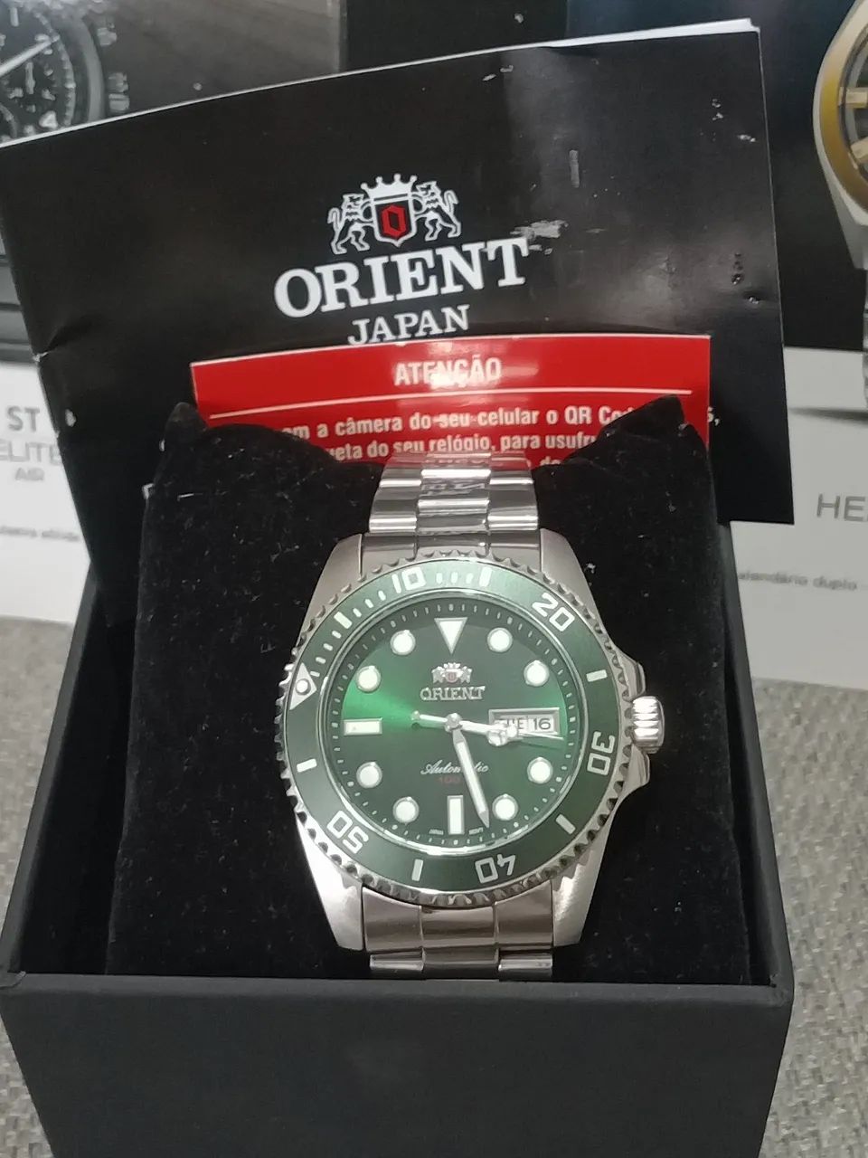 Orient Submariner automático Hulk  - Foto 2