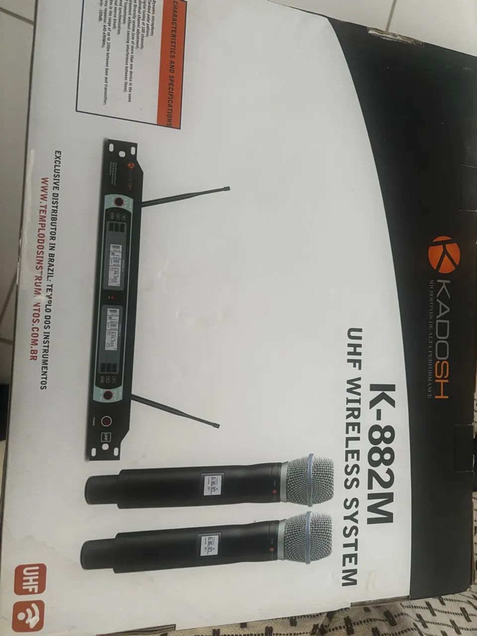 Microfone ? Novo 
