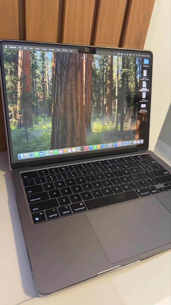 MacBook Air M3 | Bateria 100% | SPG/8C GPU/8GB/256GB - Notebooks