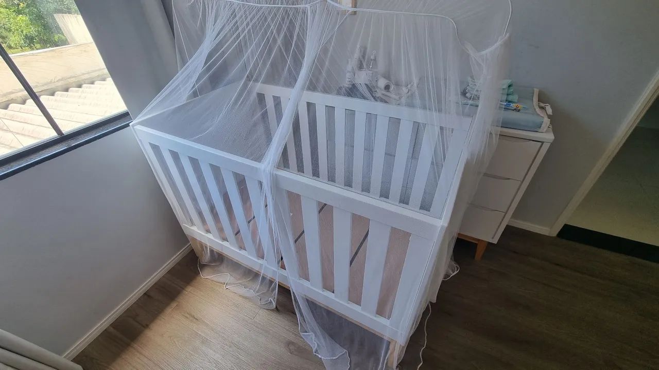 Berço mini cama em ótimo estado - Foto 3