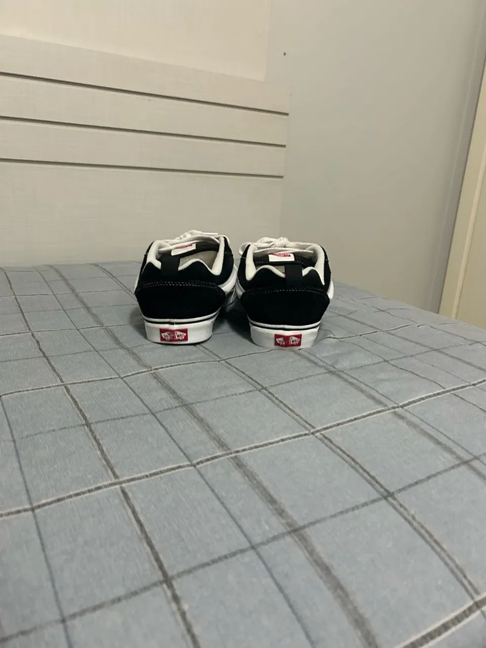 Vans Old Skool Black/White (preto e branco). - Foto 4