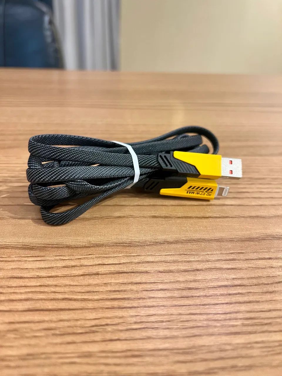 Cabo Turbo 4 em 1 USB 65W Tipo C para iPhone Xiaomi Samsung Nylon Reforçado 