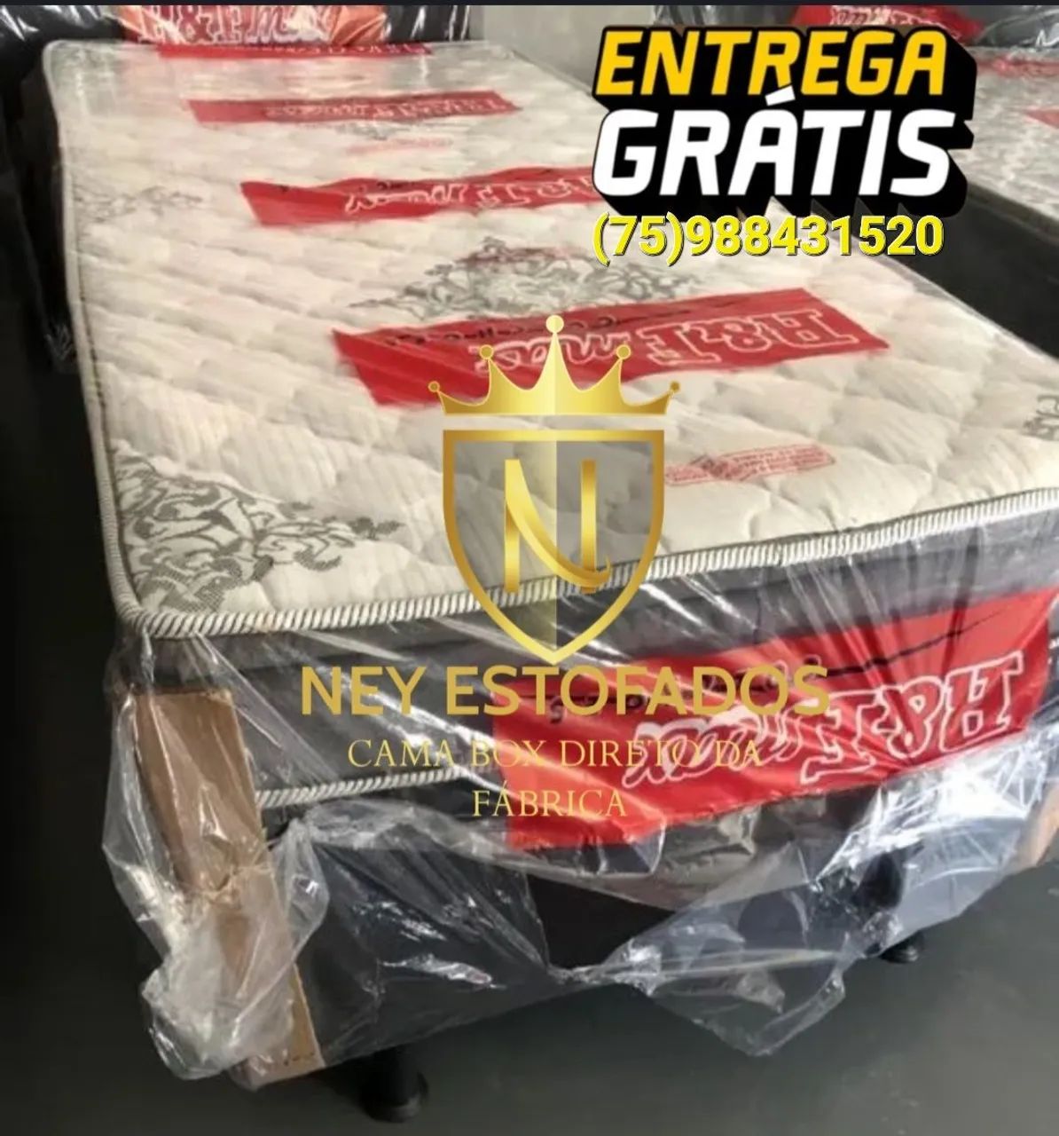 CAMA BOX CONJUGADA COM PREÇO BAIXO E QUALIDADE. - Foto 2