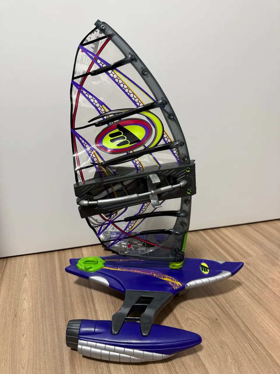 Prancha de Windsurf Max Steel N-Tek Original Mattel - Rara  - Foto 2