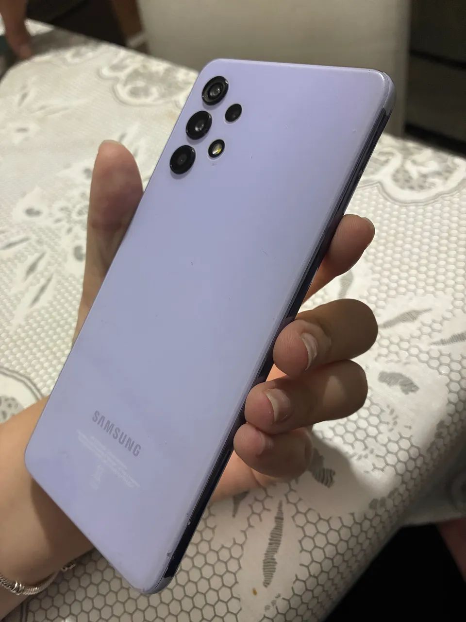 SAMSUNG a32s LILÁS 