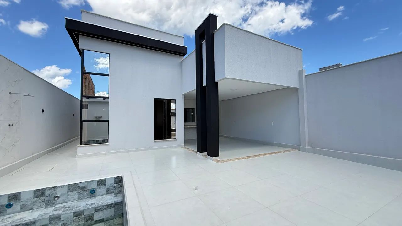 ALUGA-SE CASA NOVA - BAIRRO CIDADE JARDIM