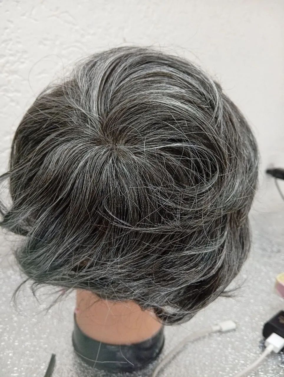 Prótese capilar masculina cabelo humano  - Foto 2