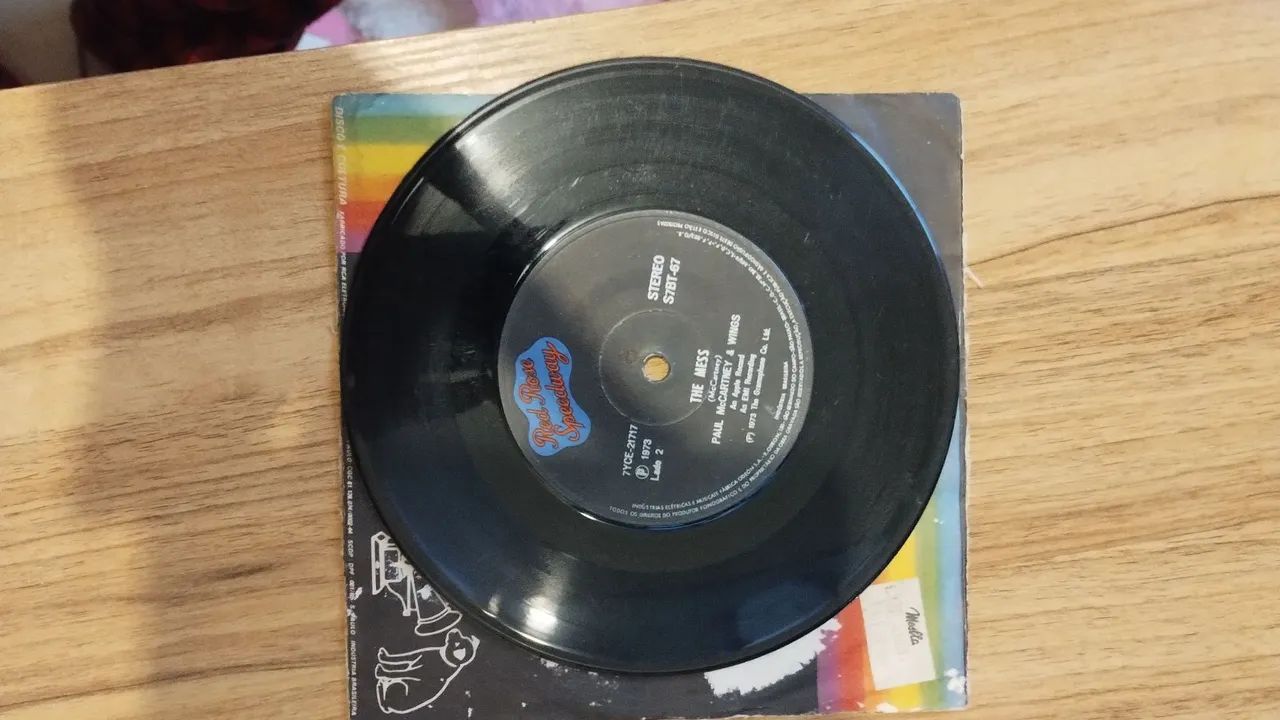 Compacto paul McCartney my love/the mess - Foto 2