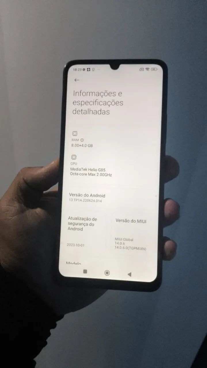 Redimi 13c 256 gigas 8+4 de ram - Foto 4