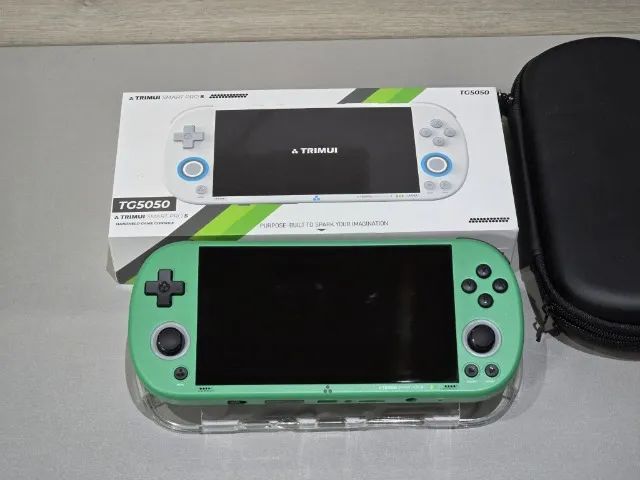 Console Trimui Smart Pro S Verde + case + grip - Foto 2