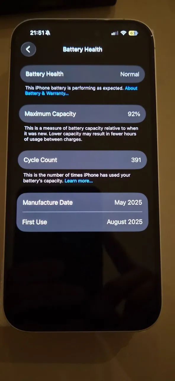 Apple Iphone 16 256GB Branco  - Foto 5