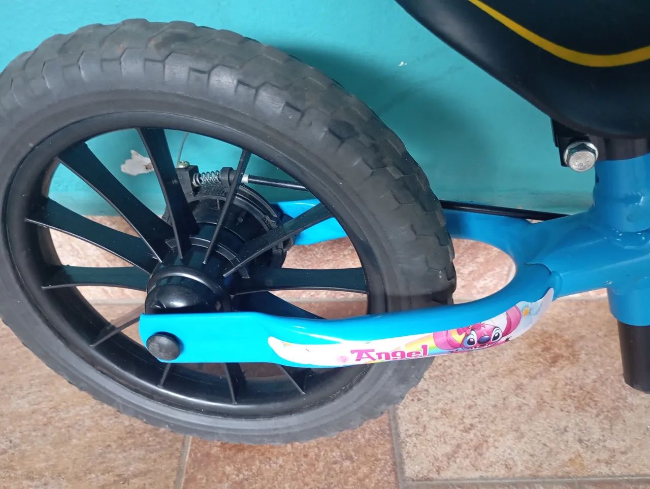 Bicicleta de equilíbrio Nathor aro 12  - Foto 5