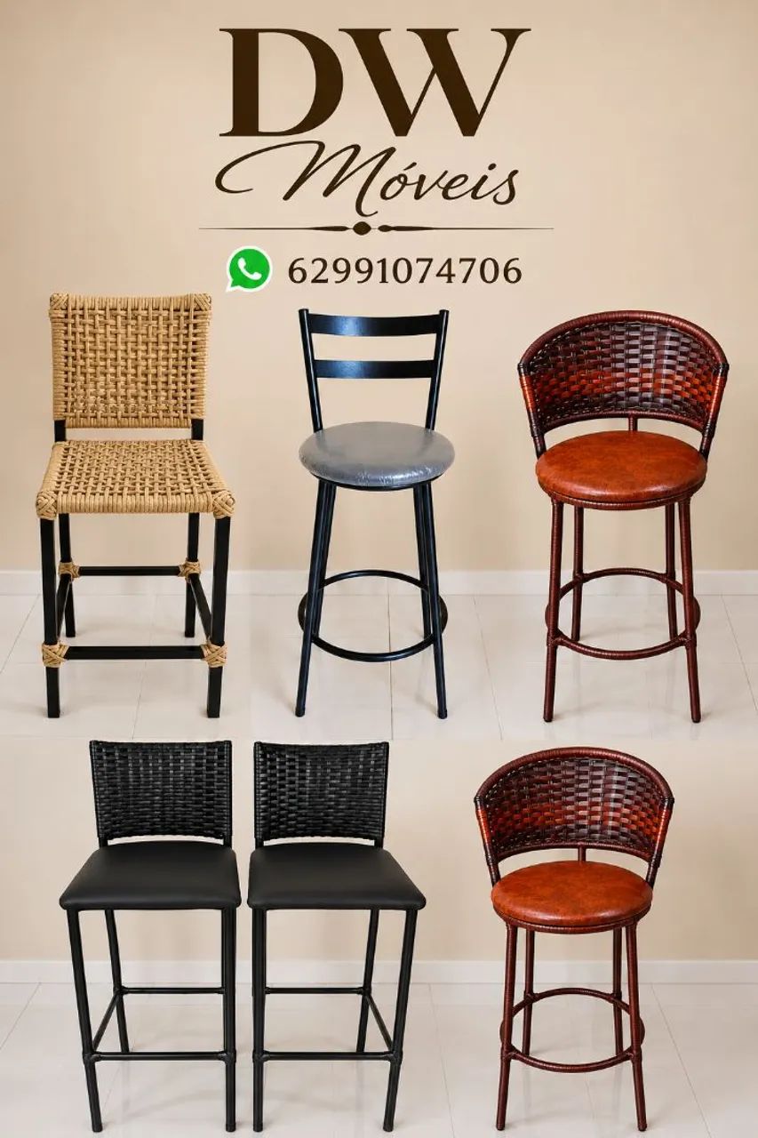 Banquetas para Balcão 