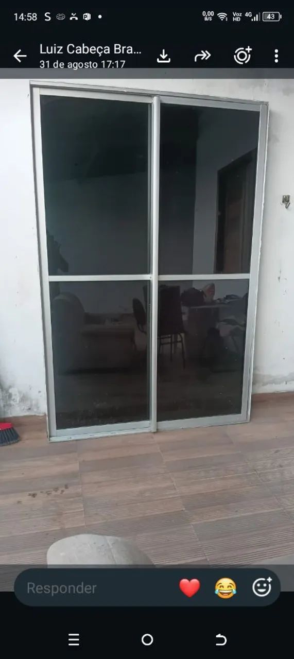 Vendo porta de vidro  - Foto 2