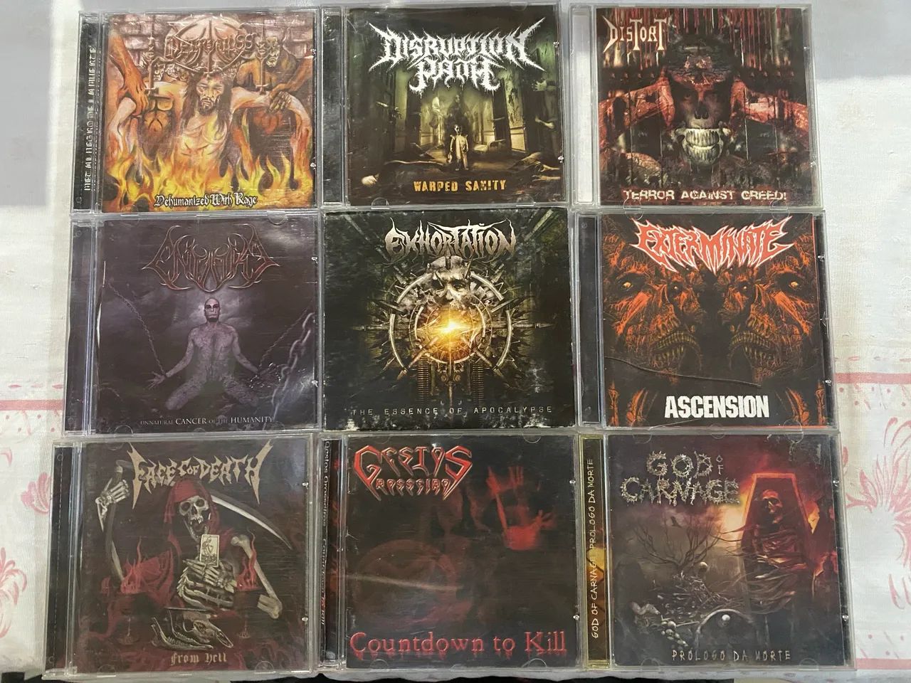 CDs Metal Extremo Black Death Thrash - CDs, DVDs etc - Balneário