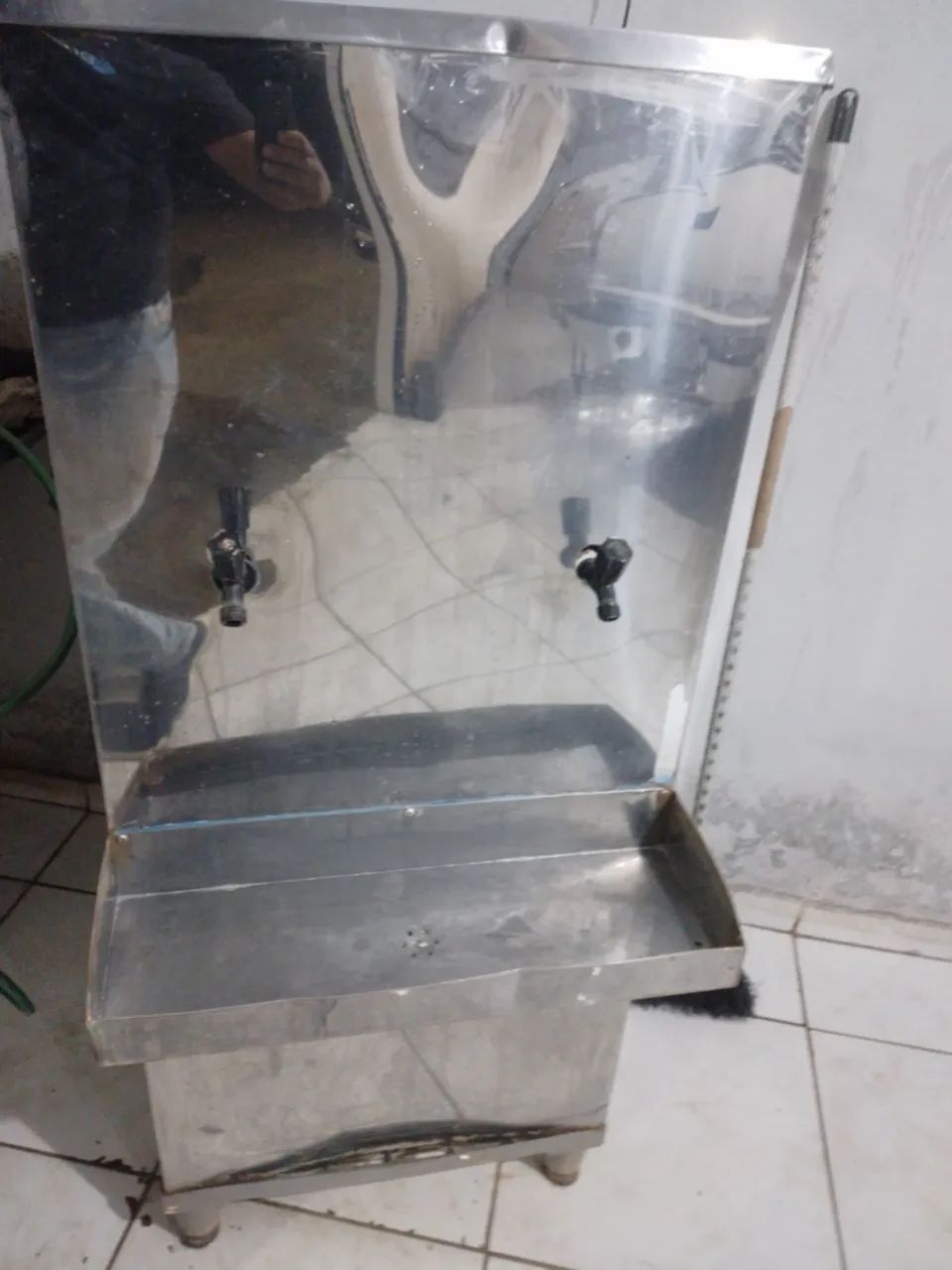 Bebedouro industrial de inox funciona normal  - Foto 3