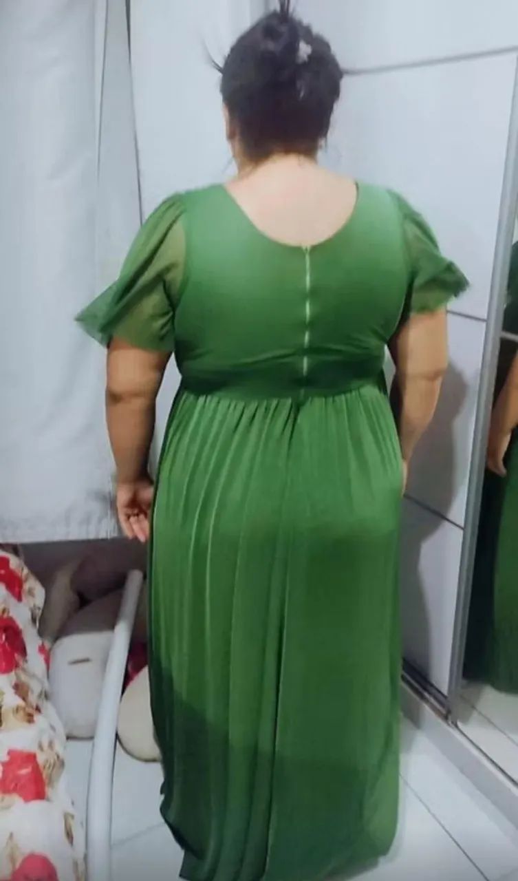 Vestido (novo) veste até 52 - Foto 4