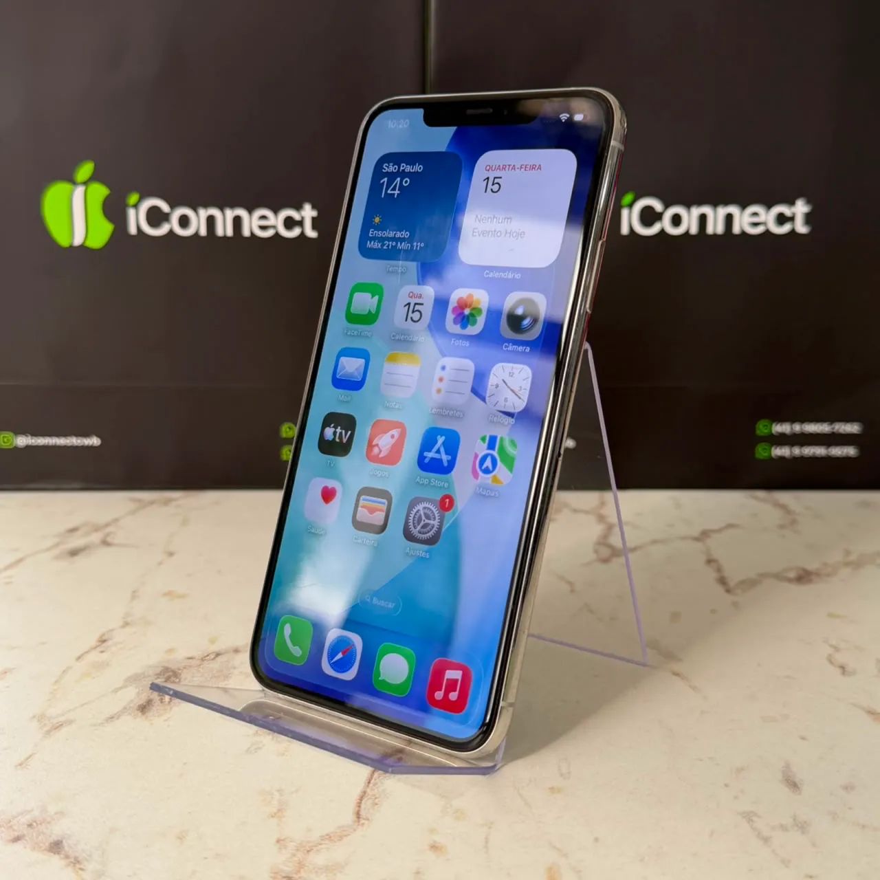 IPHONE 11 PRO MAX PRATA 256GB | 10x SEM JUROS - Celulares e