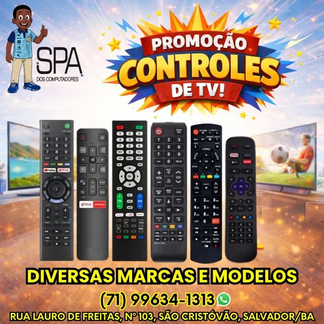 Controles de Tv 