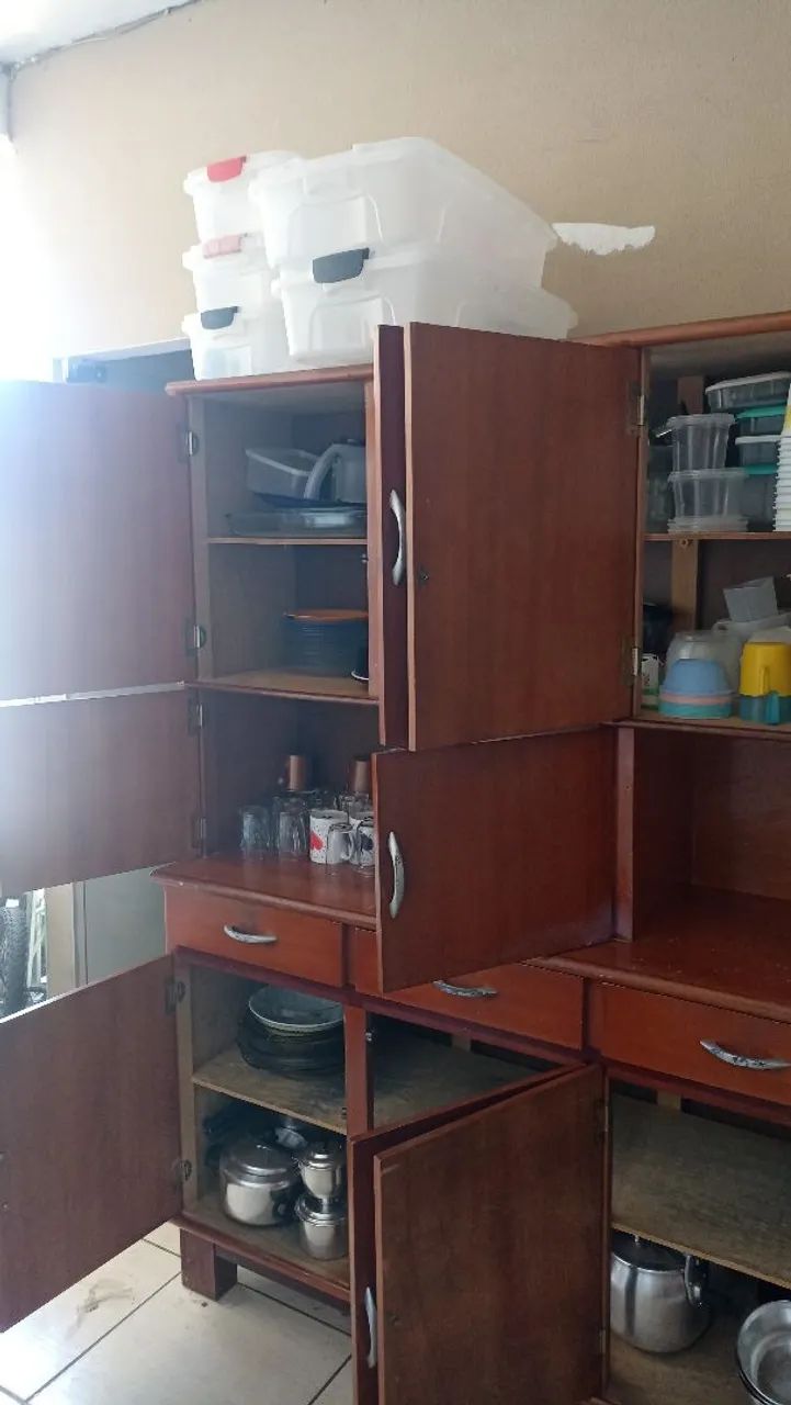 Armário de cozinha em madeira  - Foto 2