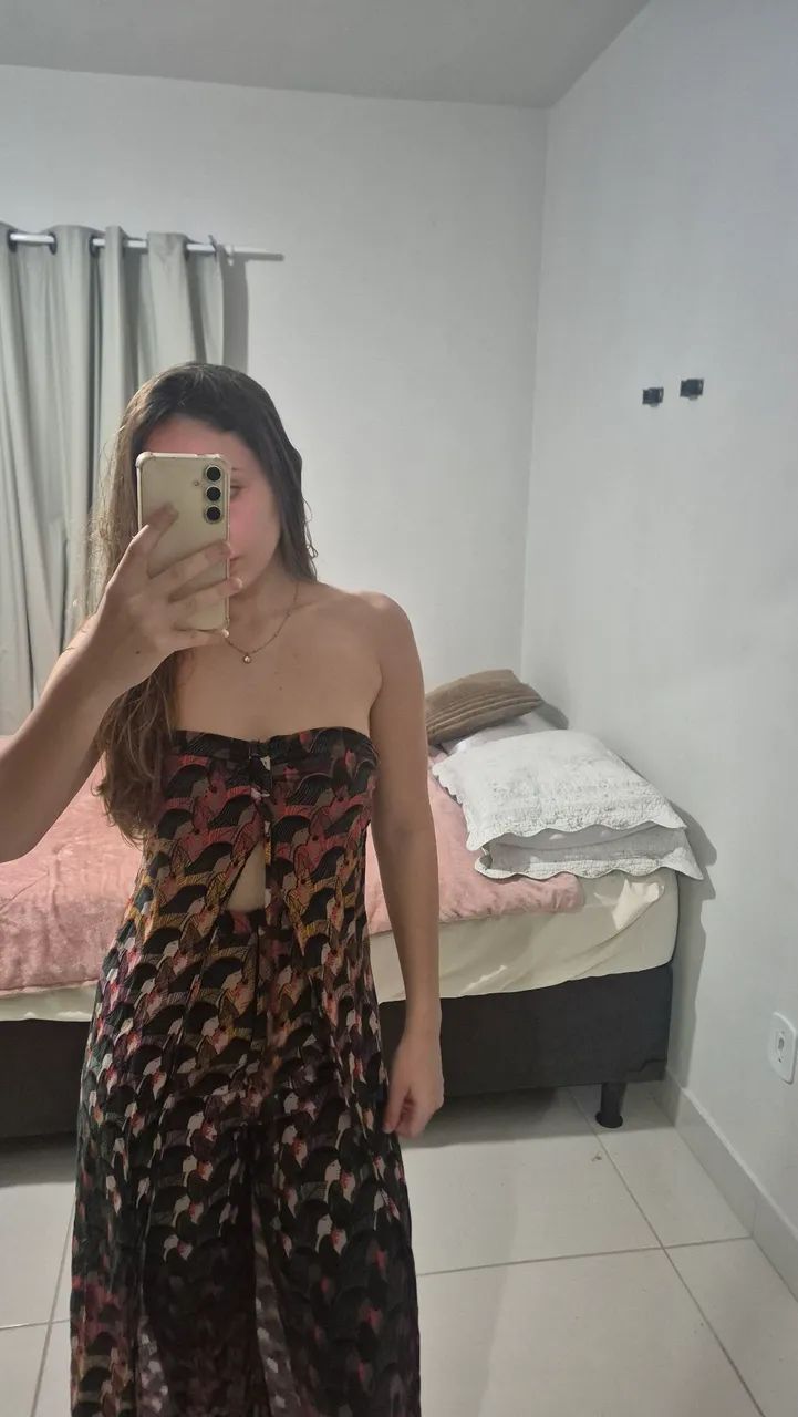 Túnica e calça Farm estampado