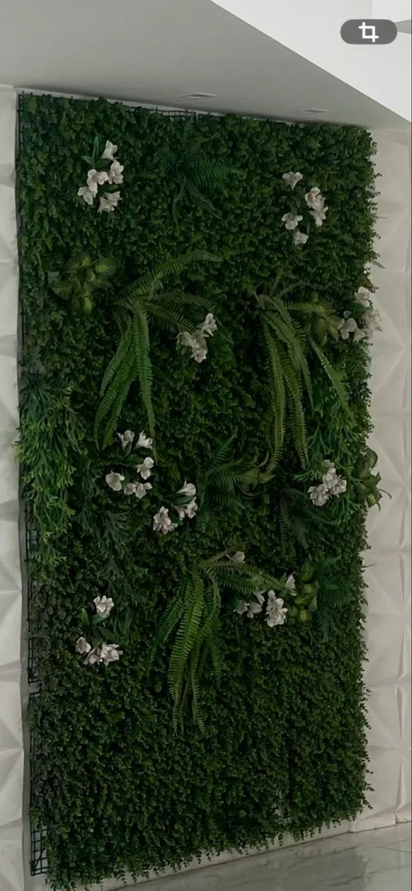 Jardim vertical artificial 