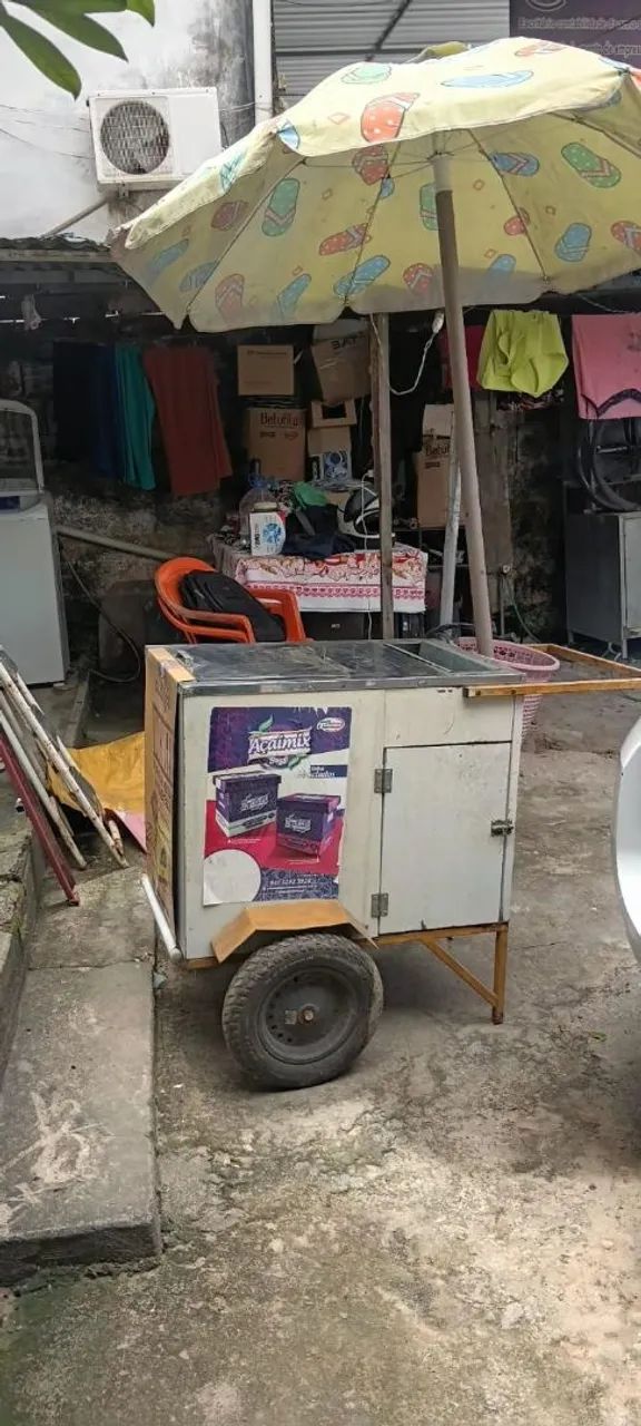 Carrinho de açaí