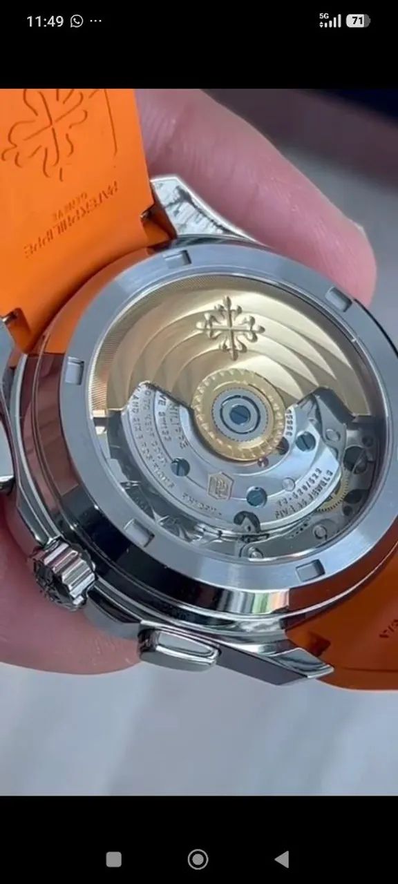  a um Patek Philippe Aquanaut Chronograph,/ 41 mm/ S.C - Foto 5