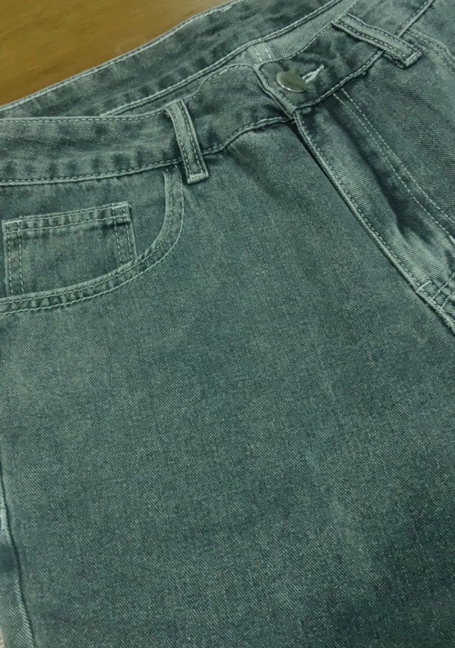 Calça Jeans Cinza escuro - Foto 3