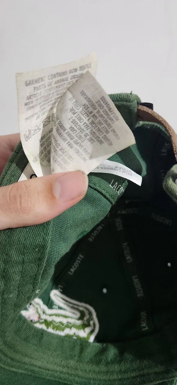 Vendo Boné Lacoste Big Croc (Crocodilo Grande) - Foto 4