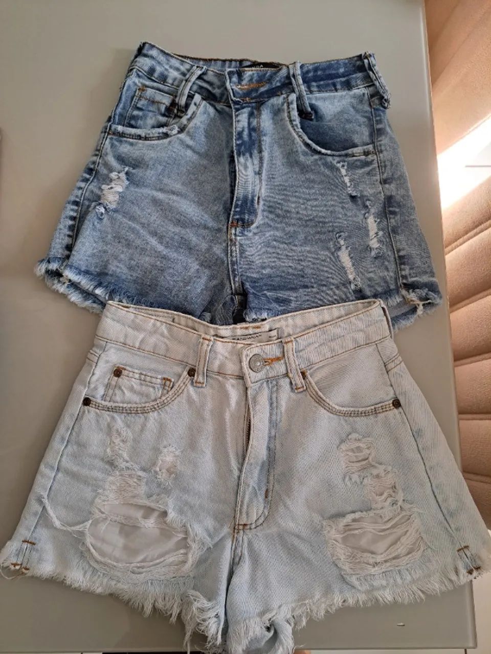 Short Tam 34/36 - 2 unidades R$55,00