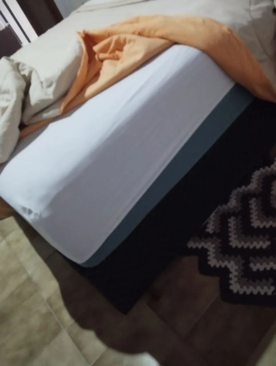 CAMA CASAL BOX SEMI NOVA - Foto 2