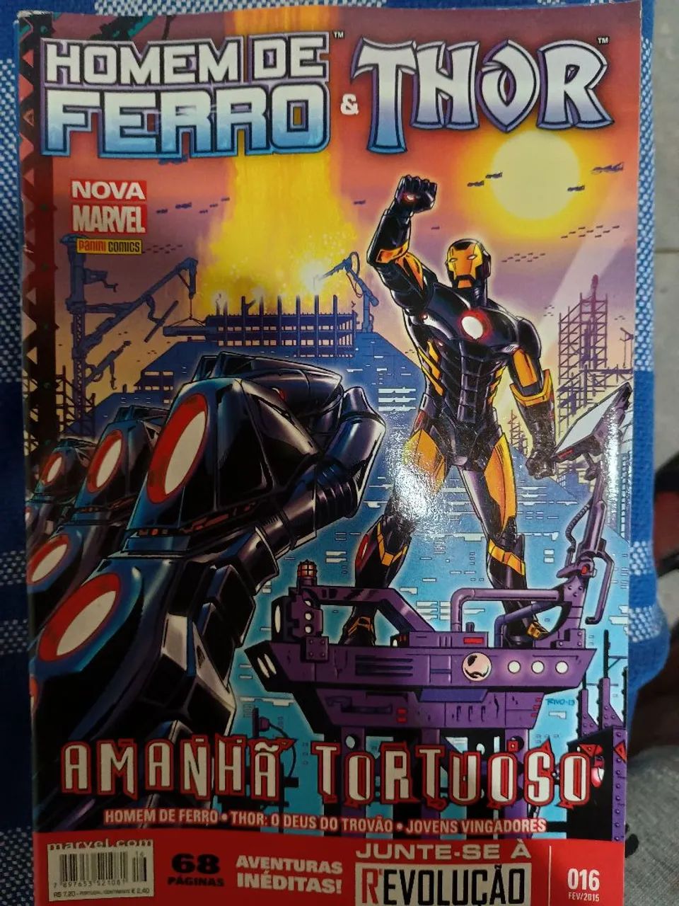 Homem de Ferro e Thor Nova Marvel Coleção  - Foto 5