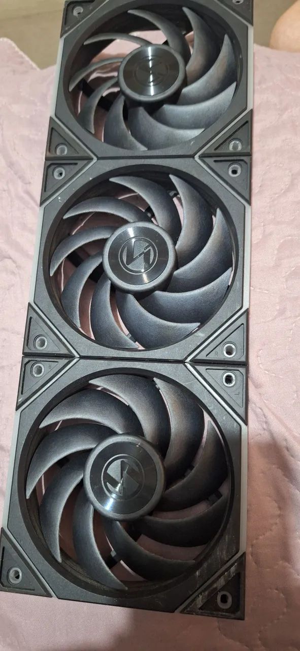 Kit 3 fans LianLi SL120 LEIA