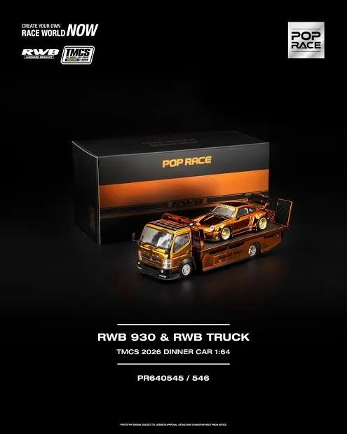 Combo Pop Race RWB e Truck TMCS 2026 + Supra e Skyline R32 TDE 2026  - Foto 5