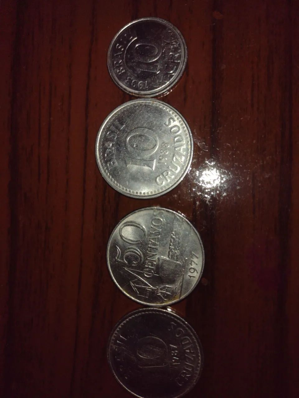 Moedas de colecionadores. 