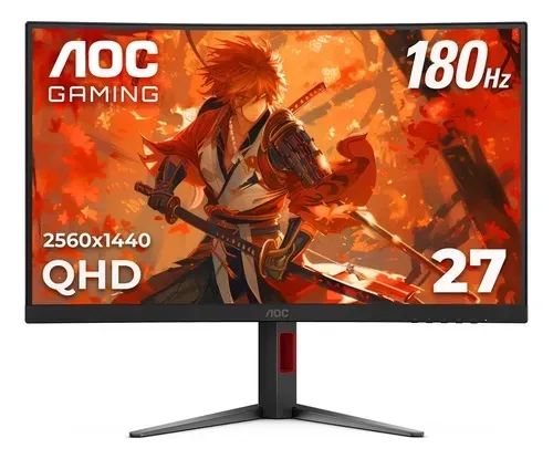 MONITOR GAMER 180HZ | AOC GAMING | 27 POLEGADAS | + BRAÇO ARTICULADO - Foto 2
