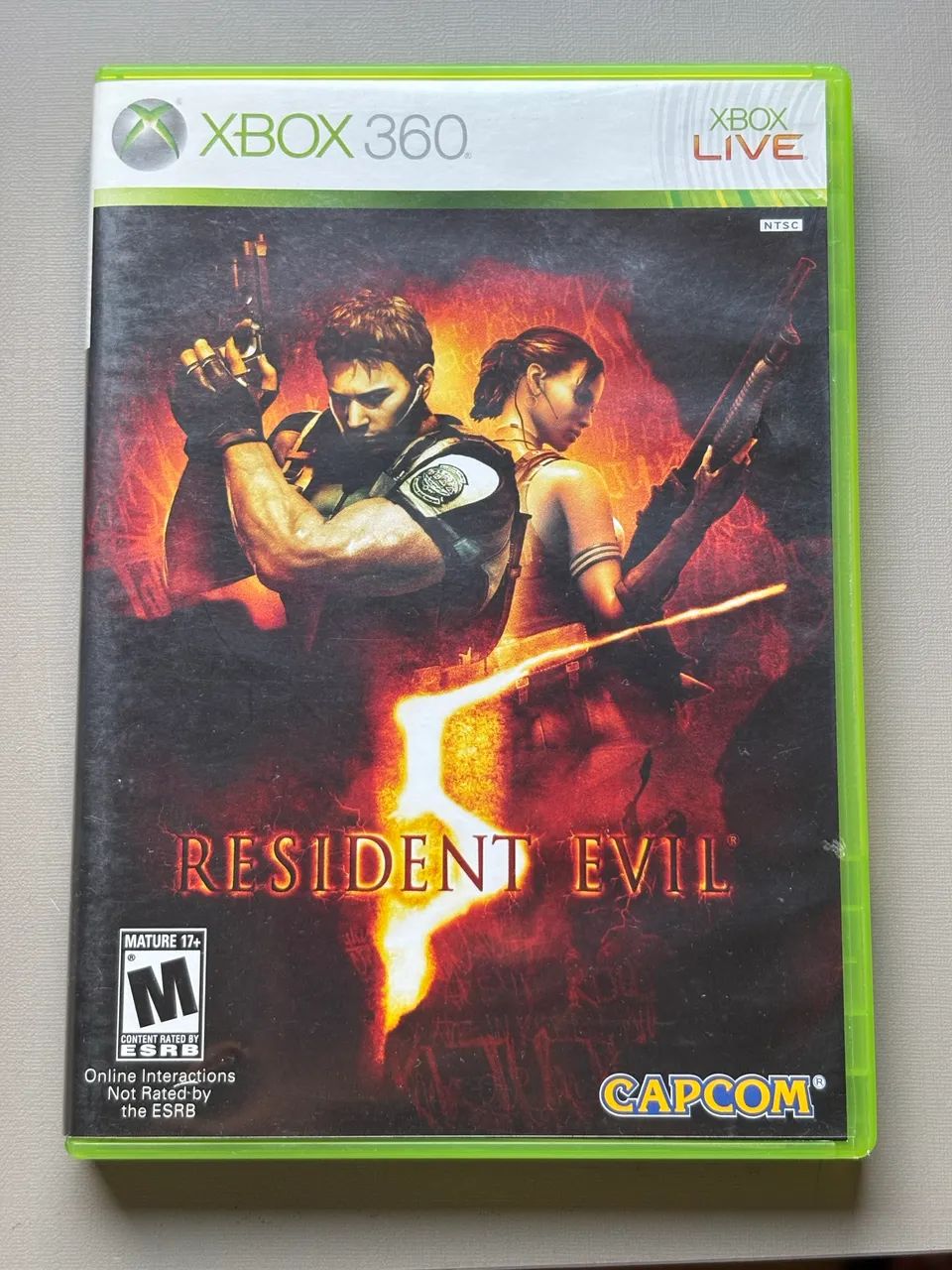 RESIDENT EVIL 5 XBOX 360