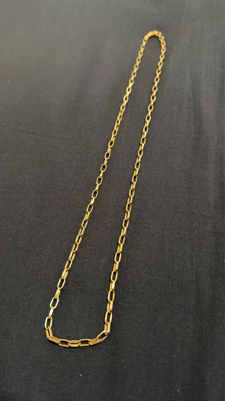 Cordão ouro 18K bem grosso  - Foto 4