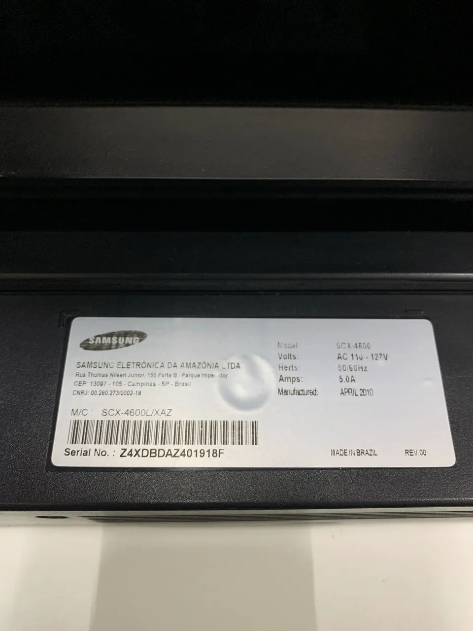 IMPRESSORA SAMSUNG LASER COM DEFEITO - Foto 2