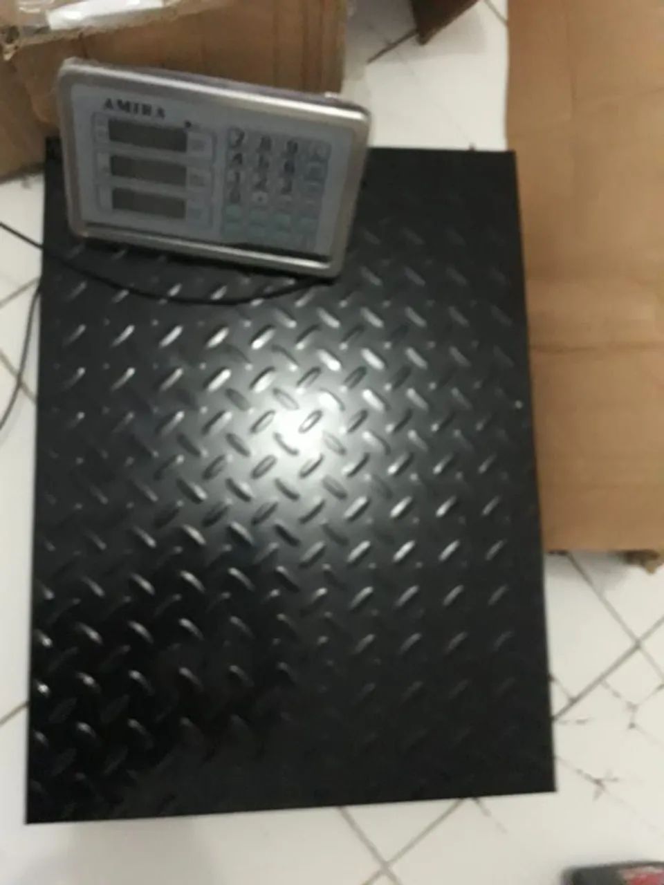 BALANÇA DIGITAL 40KG 150KG 400KG 500KG NOVA na CAIXA GARANTIA SERVIÇO DE ENTREGA  - Foto 4
