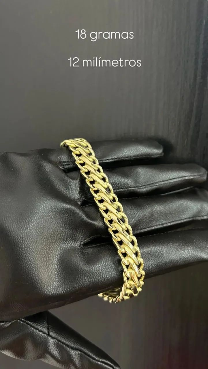 Pulseira de ouro 18k  - Foto 2