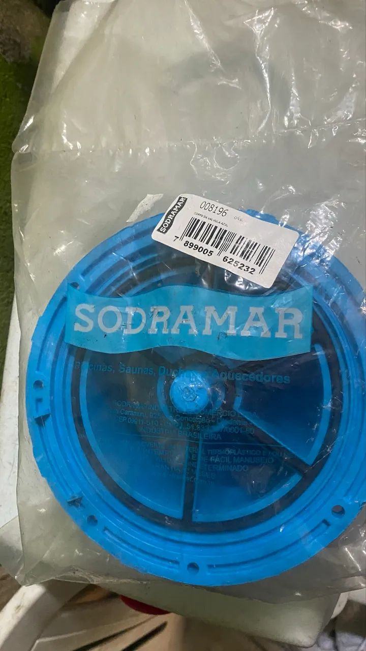 Corpo da Válvula azul Sodramar 