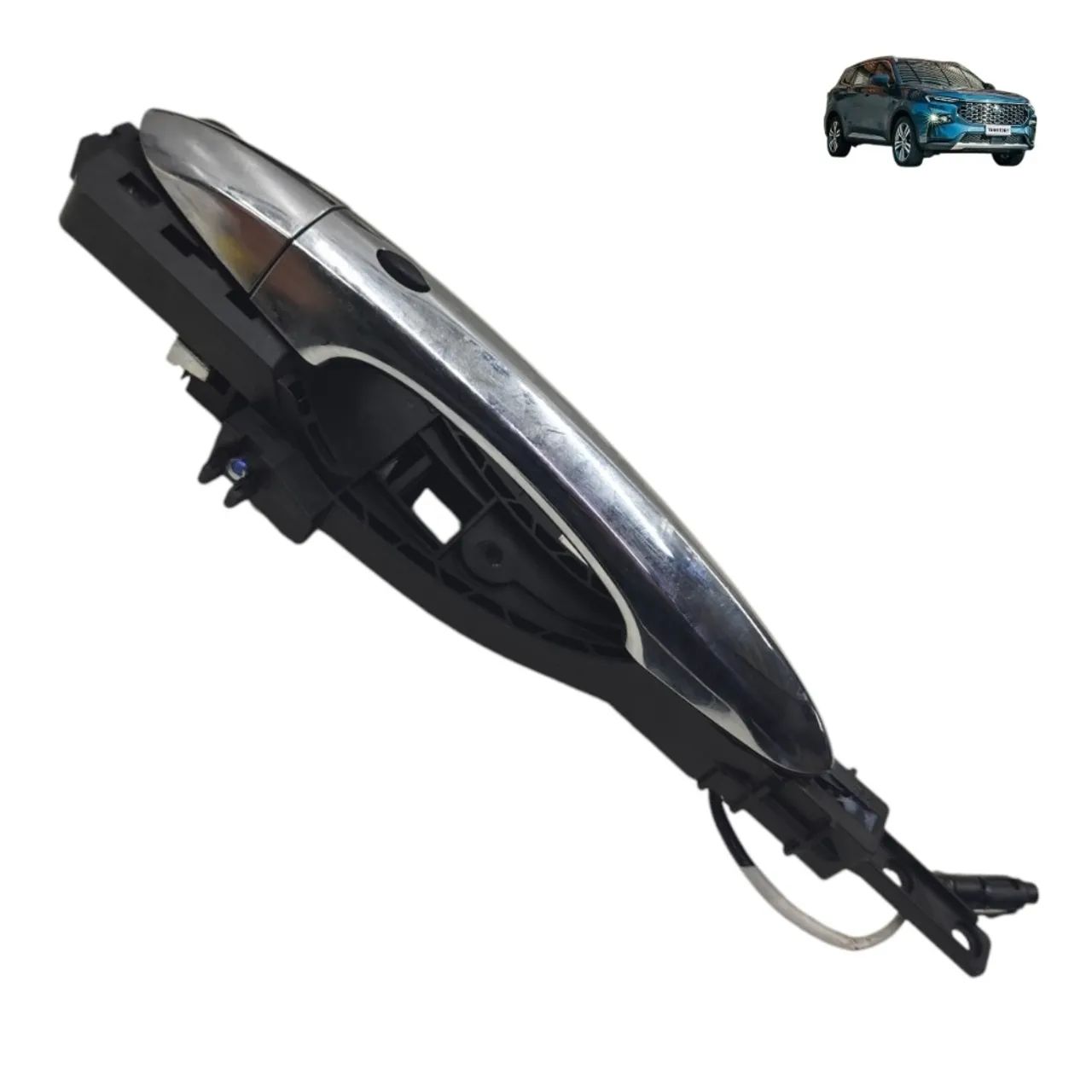Maçaneta Externa Dianteira Esquerda Ford Territory 2025 2026 Prata