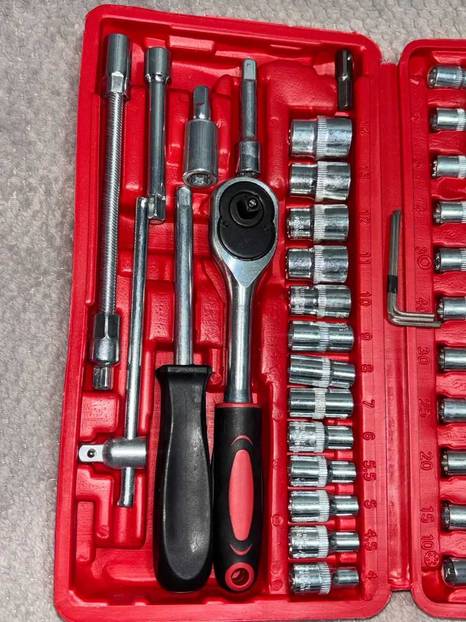 Kit de ferramentas com 46 peças 