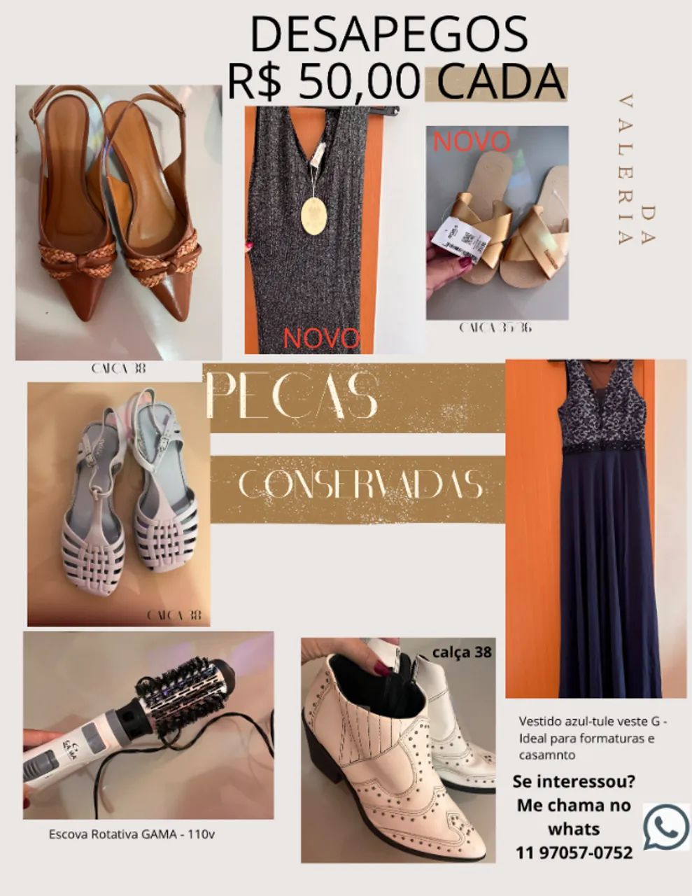 Roupas novas e semi-novas