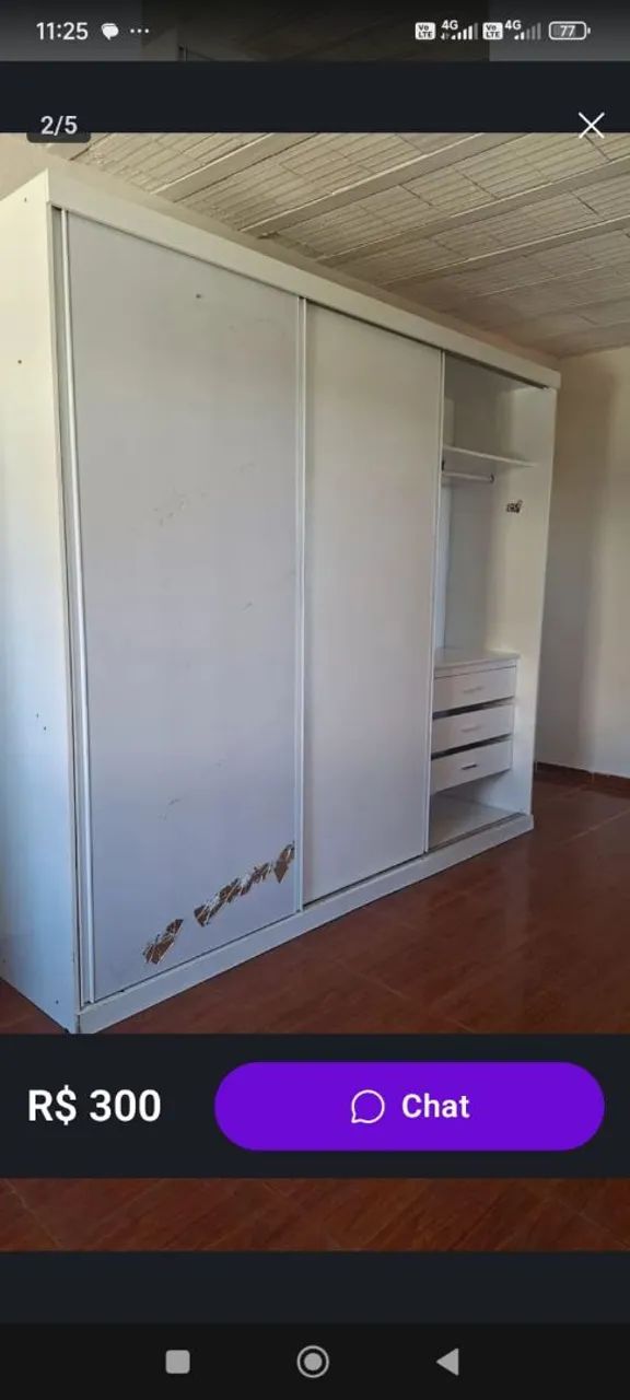 GUARDA ROUPA CASAL GRANDE - Foto 4