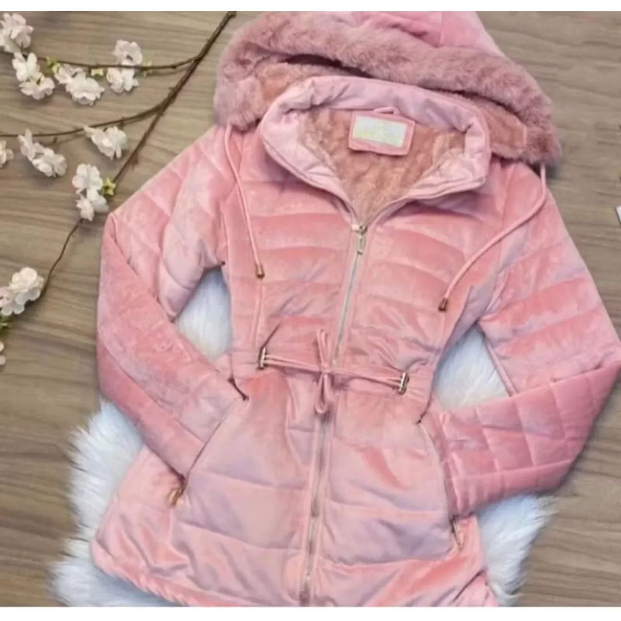 Parkas de veludo forradas - Foto 2