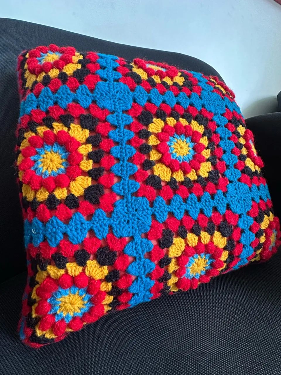 Kit com 6 Almofada de Crochê  - Foto 2